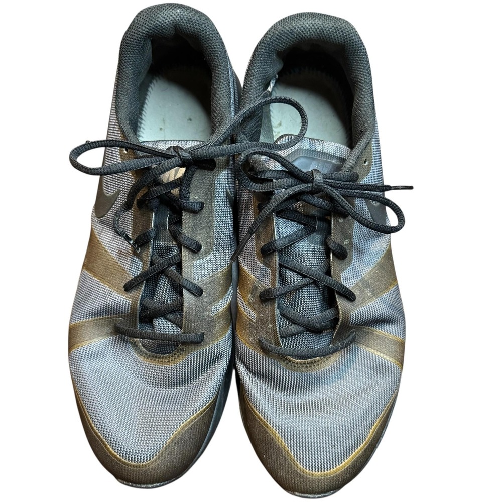 Nike Zoom‎ Running Shoes Mens Size 12 Gray Mesh Athletic Sneakers 630855-001
